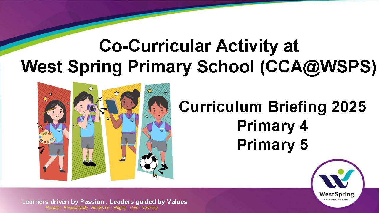 2025 Curriculum Briefing_P5 CCA